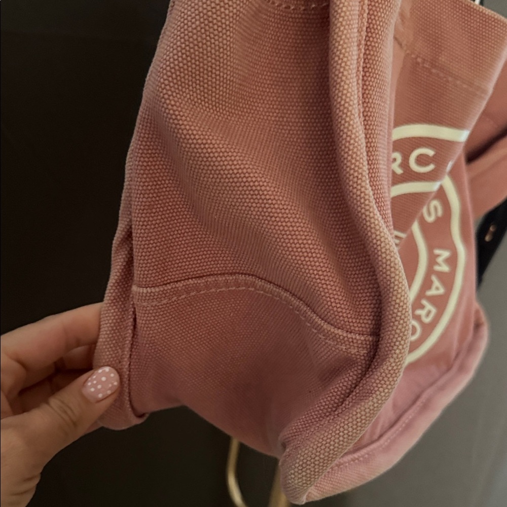 Marc Jacobs Dusty Pink Canvas Tote - Picture 6 of 8